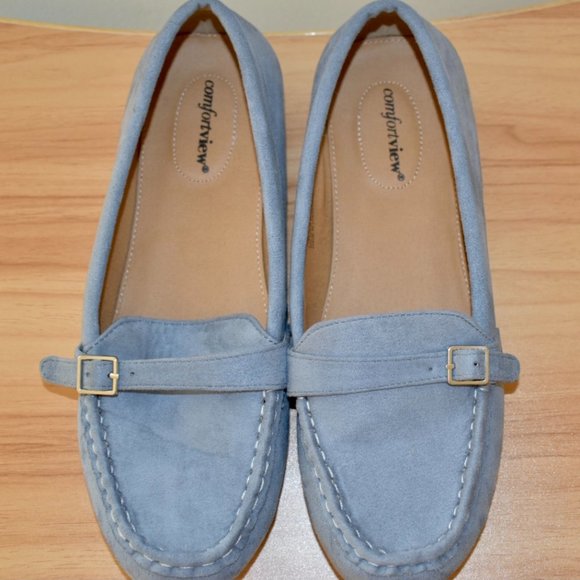 comfortview Shoes - Comfortview Women Brylee Suede Flat Shoes